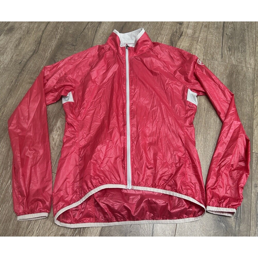 Novara Stowable Cycling Jacket Womens Medium Full Zip Lightweight Packable
